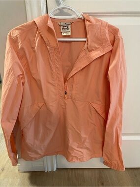 Avalanche Peach Lightweight Pullover Anorak Jacket